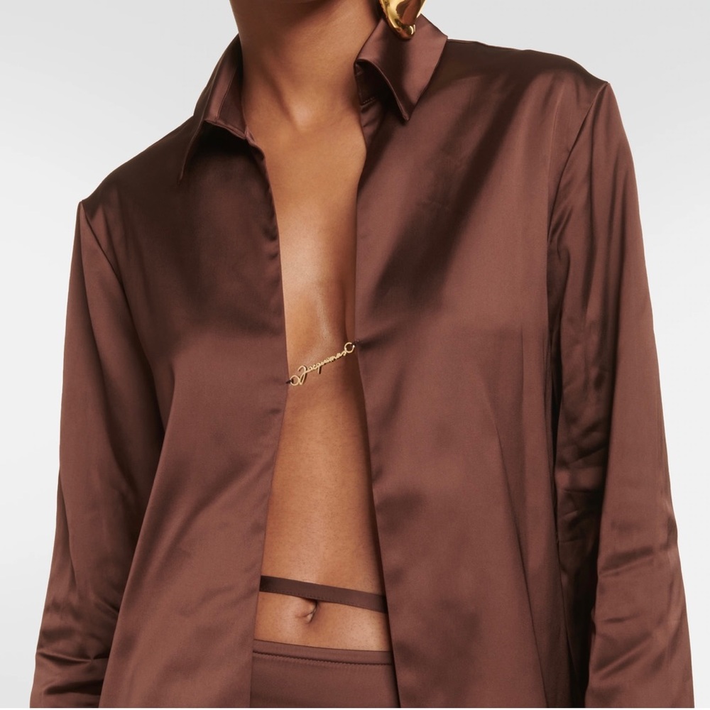 Jacquemus Satin Top